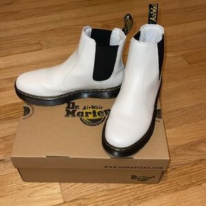 Dr. Martens Air Wair Dorrian white boot size 8 women’s